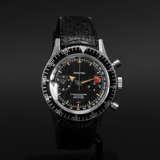 Croton Chronomaster Aviator Sea Diver 9870