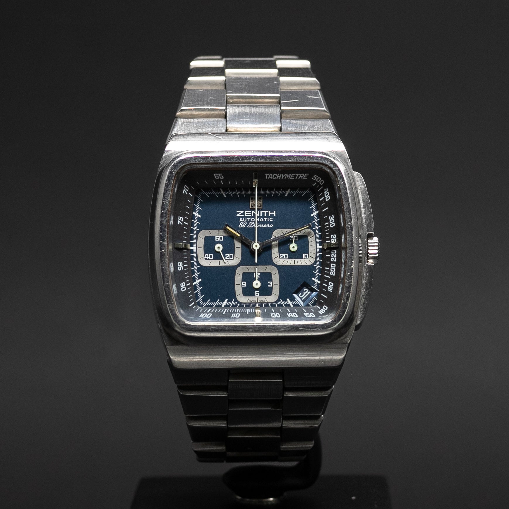 Zenith El Primero TV Screen Big Blue 01 200 415 - L'Atelier du Temps