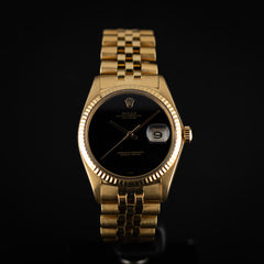 Rolex datejust 1601 « Onyx » Dial