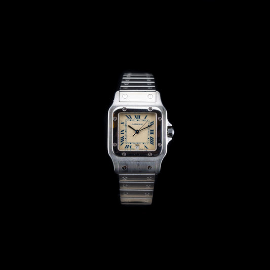 Cartier Santos Galbée «Cream dial» (1990’s)