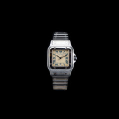 Cartier Santos Galbée «Cream dial» (1990’s)