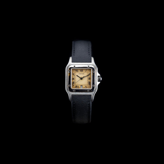 Cartier Santos Galbée «Coffee dial» (1990’s)