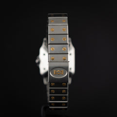 Cartier Santos ref 2961 en or et acier