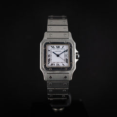 Cartier Santos ref 2960 en acier