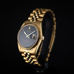 Rolex datejust 1601 « Onyx » Dial