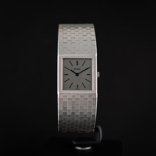 Piaget polo « ultra slim » en or blanc 18k ref. 9131 C4