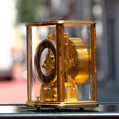 Pendule Jaeger-LeCoultre Atmos "Hermès" - L'Atelier du Temps