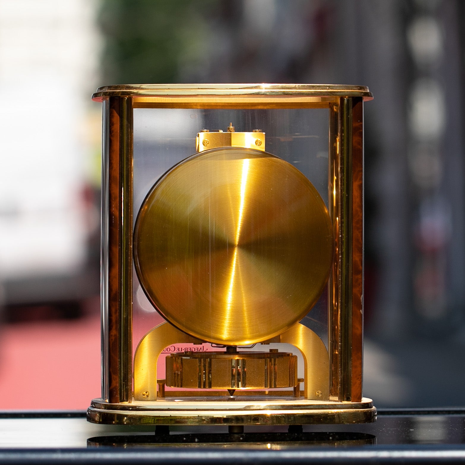 Pendule Jaeger-LeCoultre Atmos "Hermès" - L'Atelier du Temps