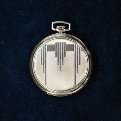 Montre à gousset Omega art deco - L'Atelier du Temps