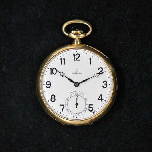 Montre à gousset omega - L'Atelier du Temps