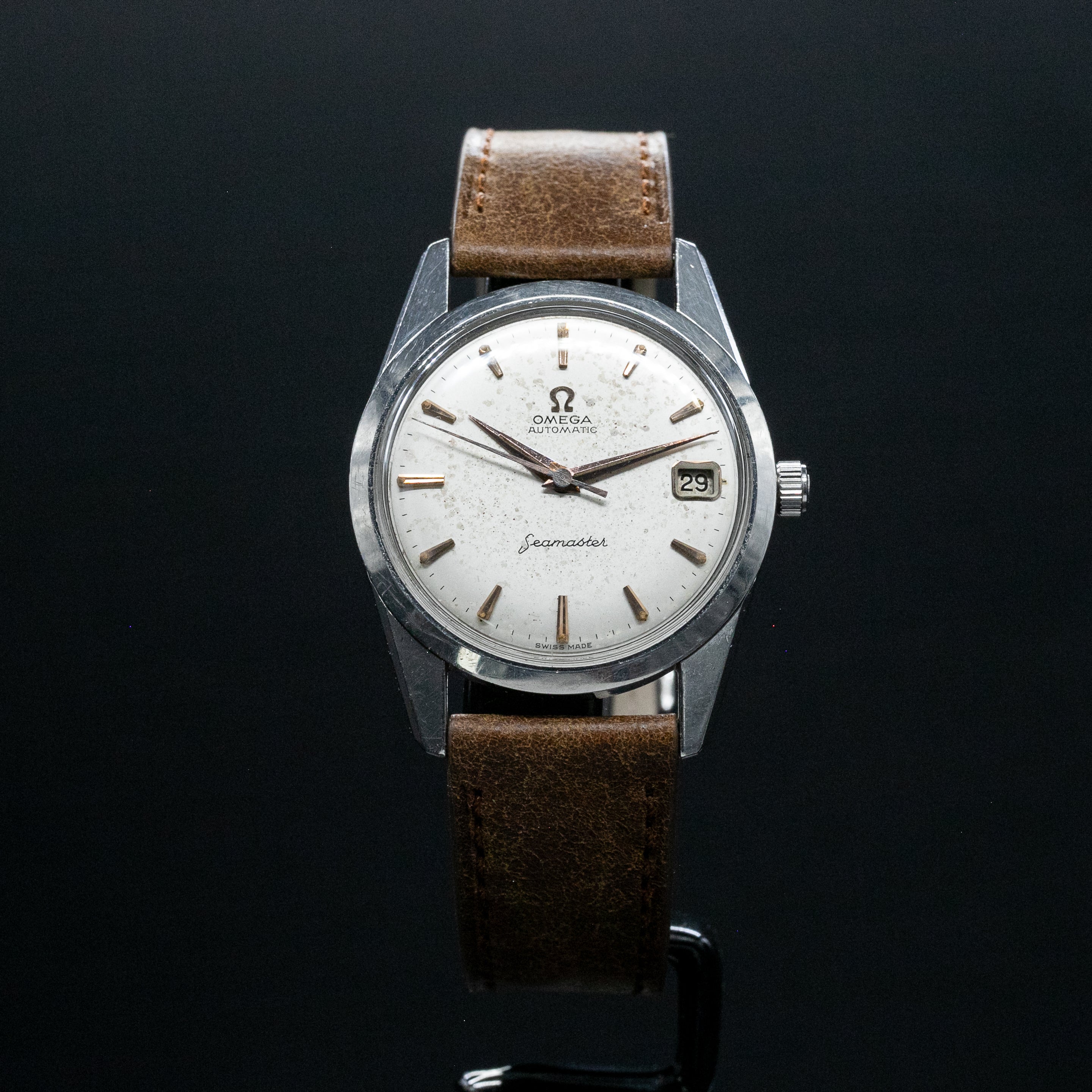 Omega seamaster date - L'Atelier du Temps
