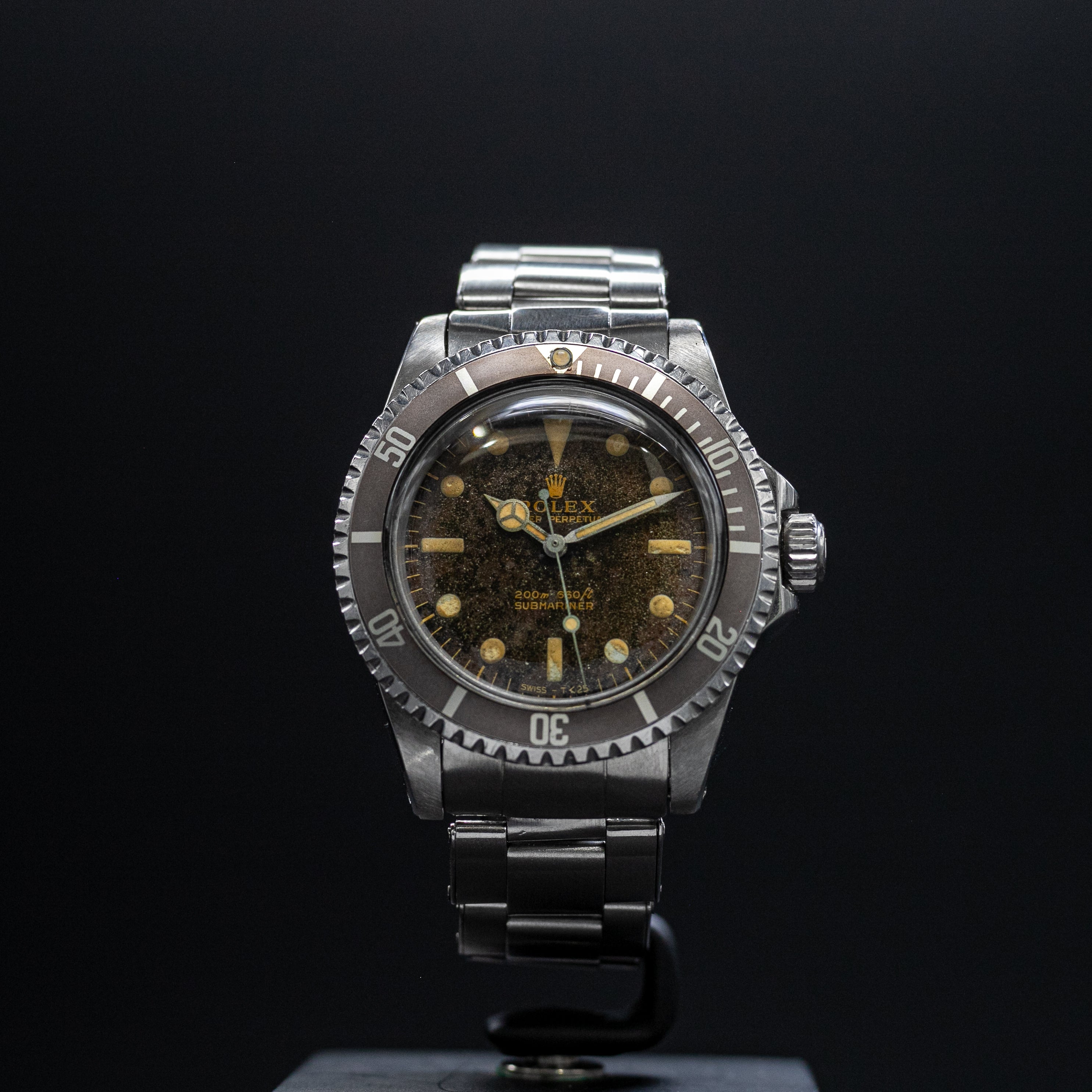 Rolex Submariner 5513 GILT Tropical - L'Atelier du Temps