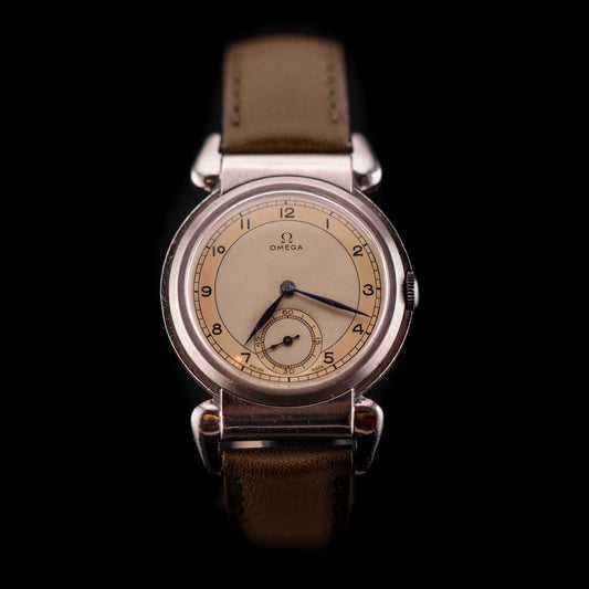 Omega Petite Seconde «Scarabée lungs» (1940’s)