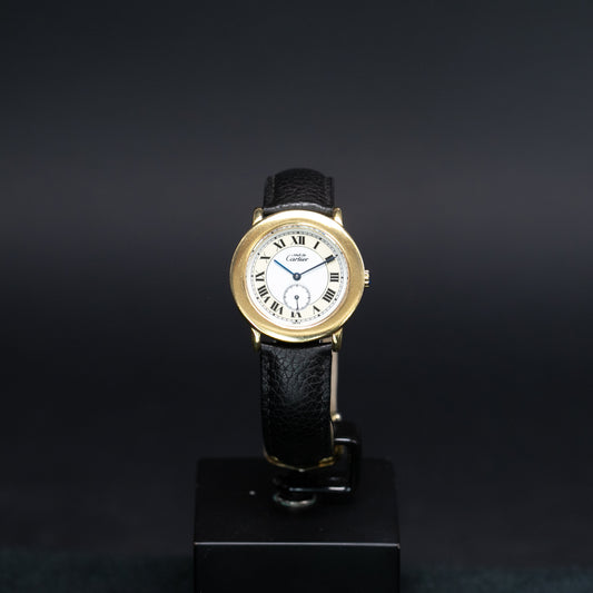 Cartier Must 2 ronde 1810 1 - L'Atelier du Temps