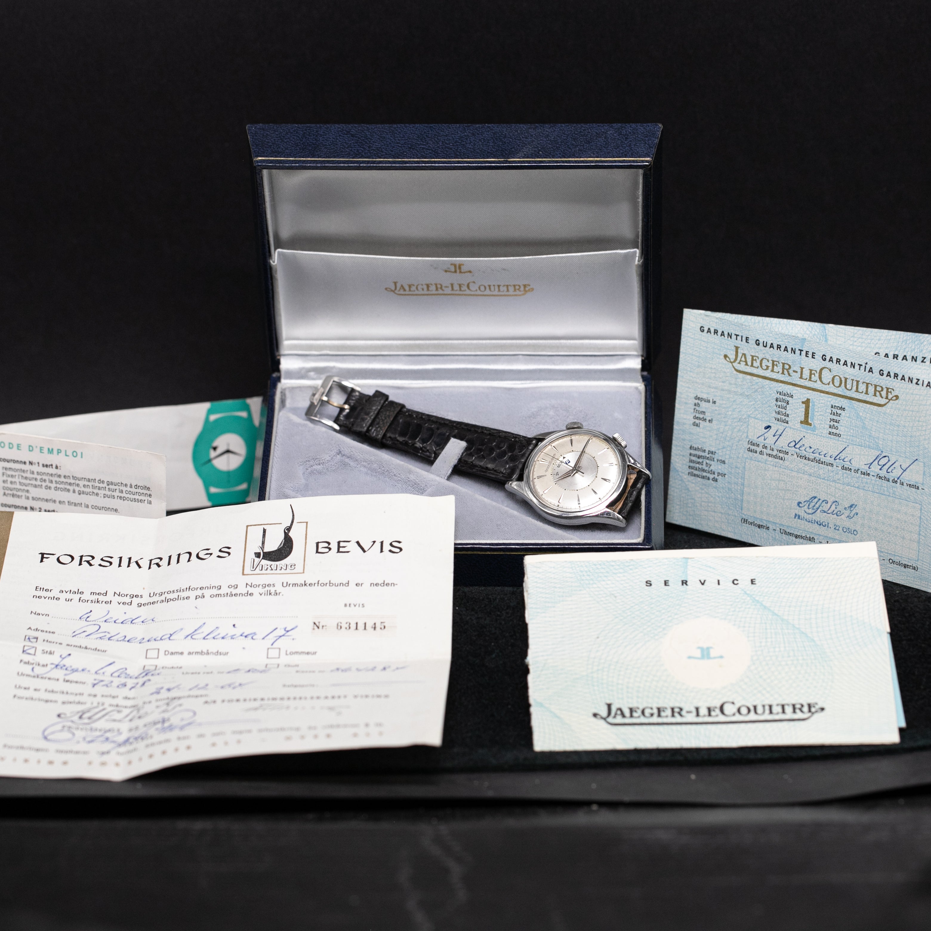 Jaeger-Lecoultre Memovox Parking Full Set - L'Atelier du Temps