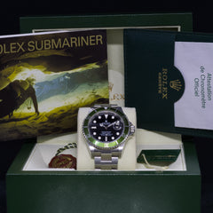 Rolex Submariner "Kermit" Mark 2 Full set 2005 16610