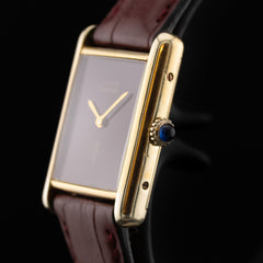 Cartier Must Tank «Burgundy» (1990’s)