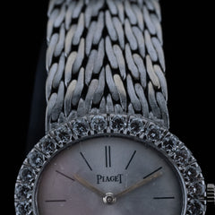 Piaget Ovale 9084E « White Gold » (1980’s)