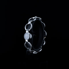 Le Coultre Ladies «Silver bracelet» (1950’s)