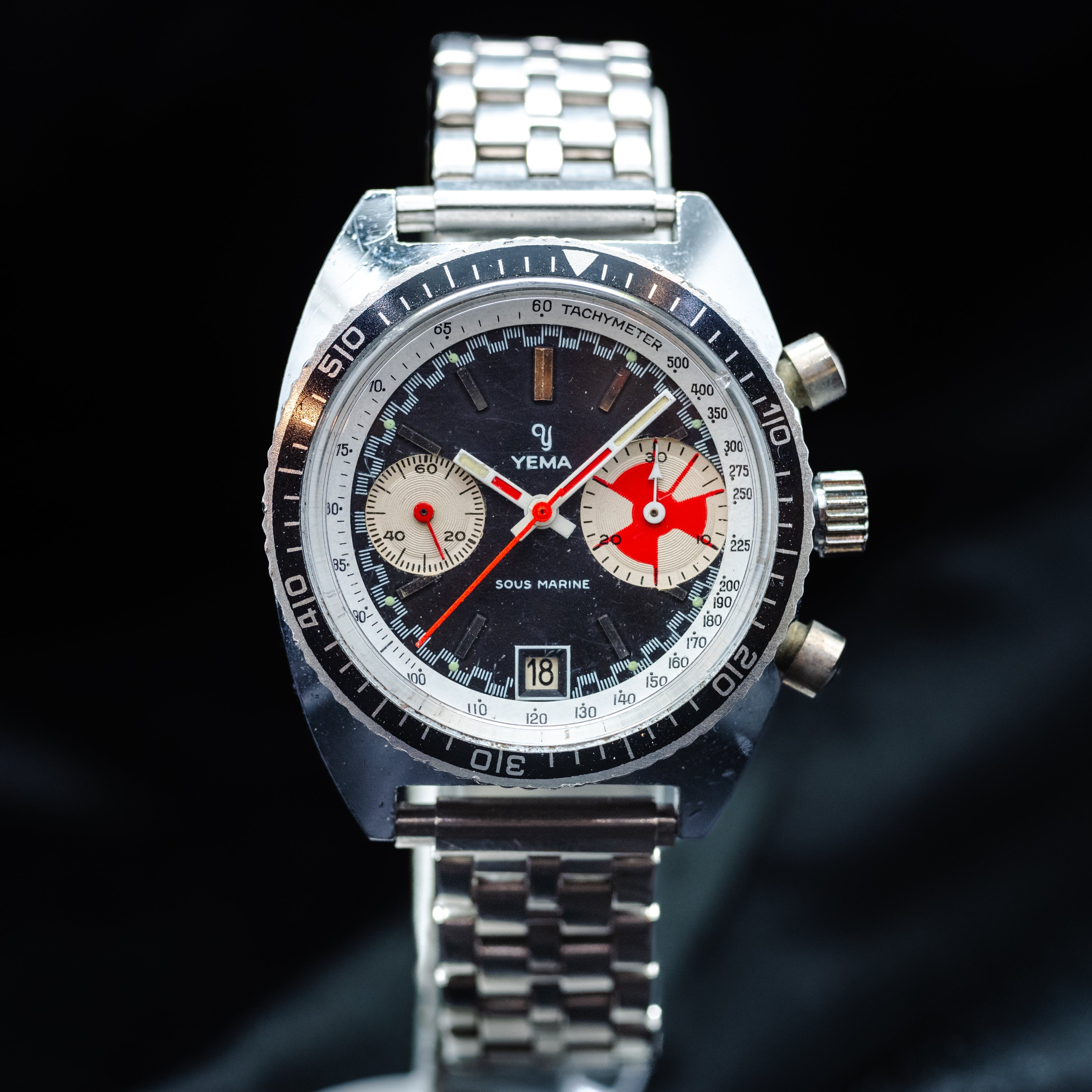Yema sous marine chronographe - L'Atelier du Temps