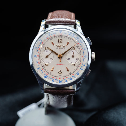 Chronographe Vetta valjoux 23 - L'Atelier du Temps