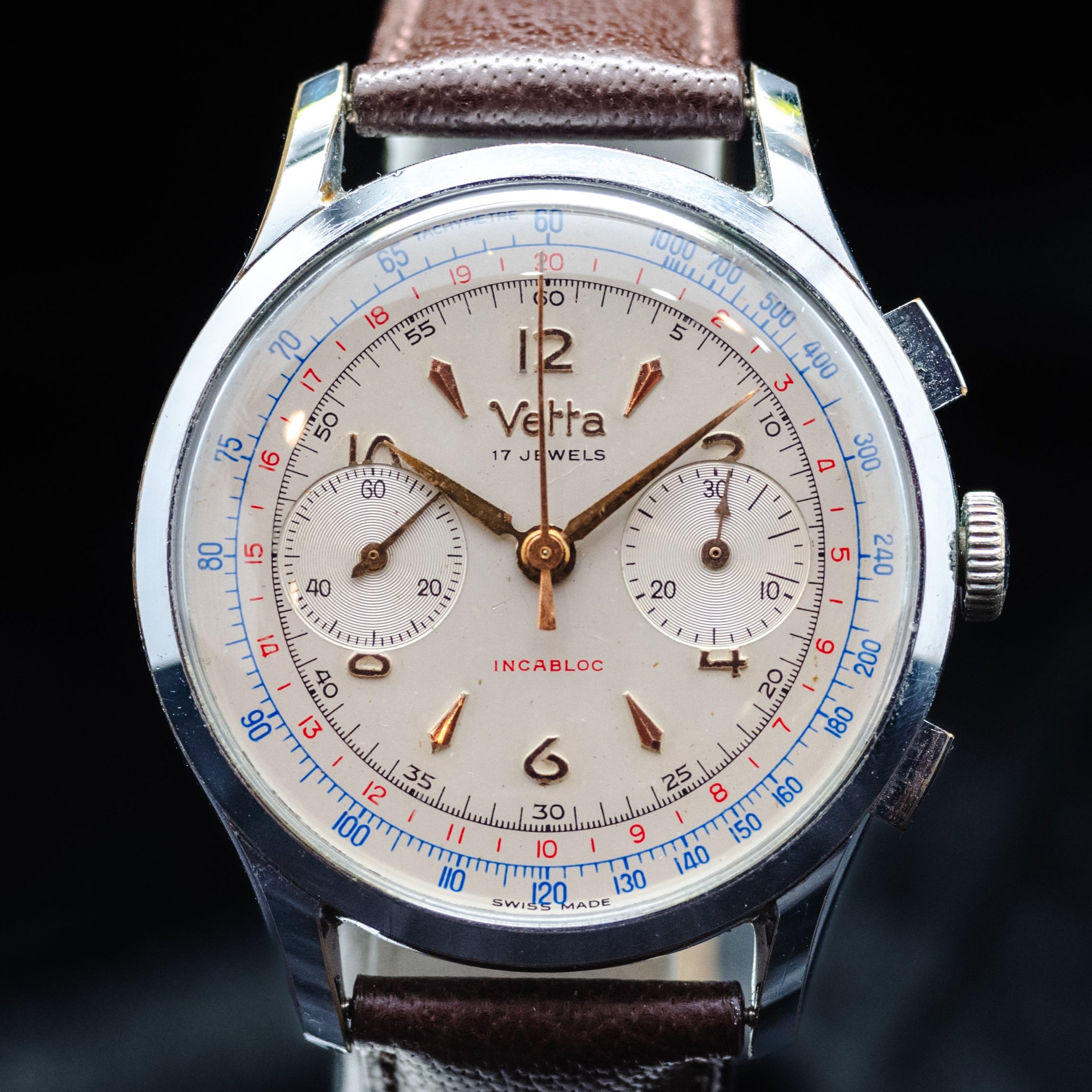 Chronographe Vetta valjoux 23 - L'Atelier du Temps