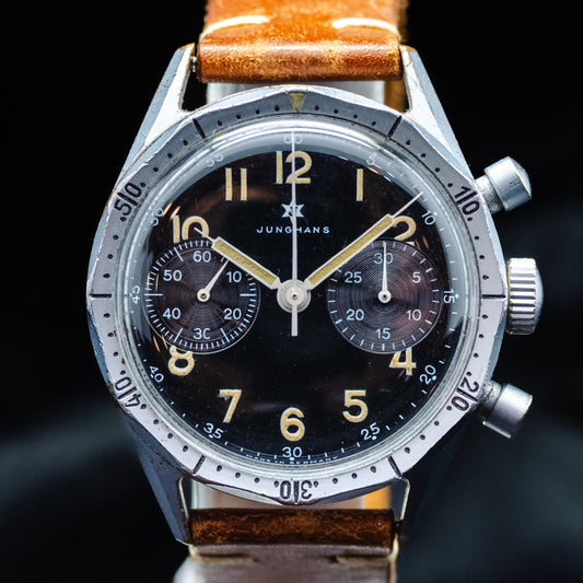 Junghans J88 Bundeswehr Fliegeruhr - Cadran "Gilt" - L'Atelier du Temps