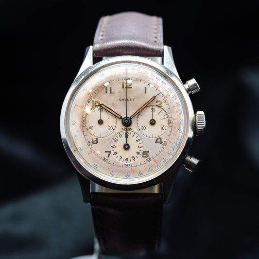 Chronographe Gallet Etanche - L'Atelier du Temps