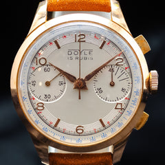 Chronographe Doyle valjoux 23 - L'Atelier du Temps