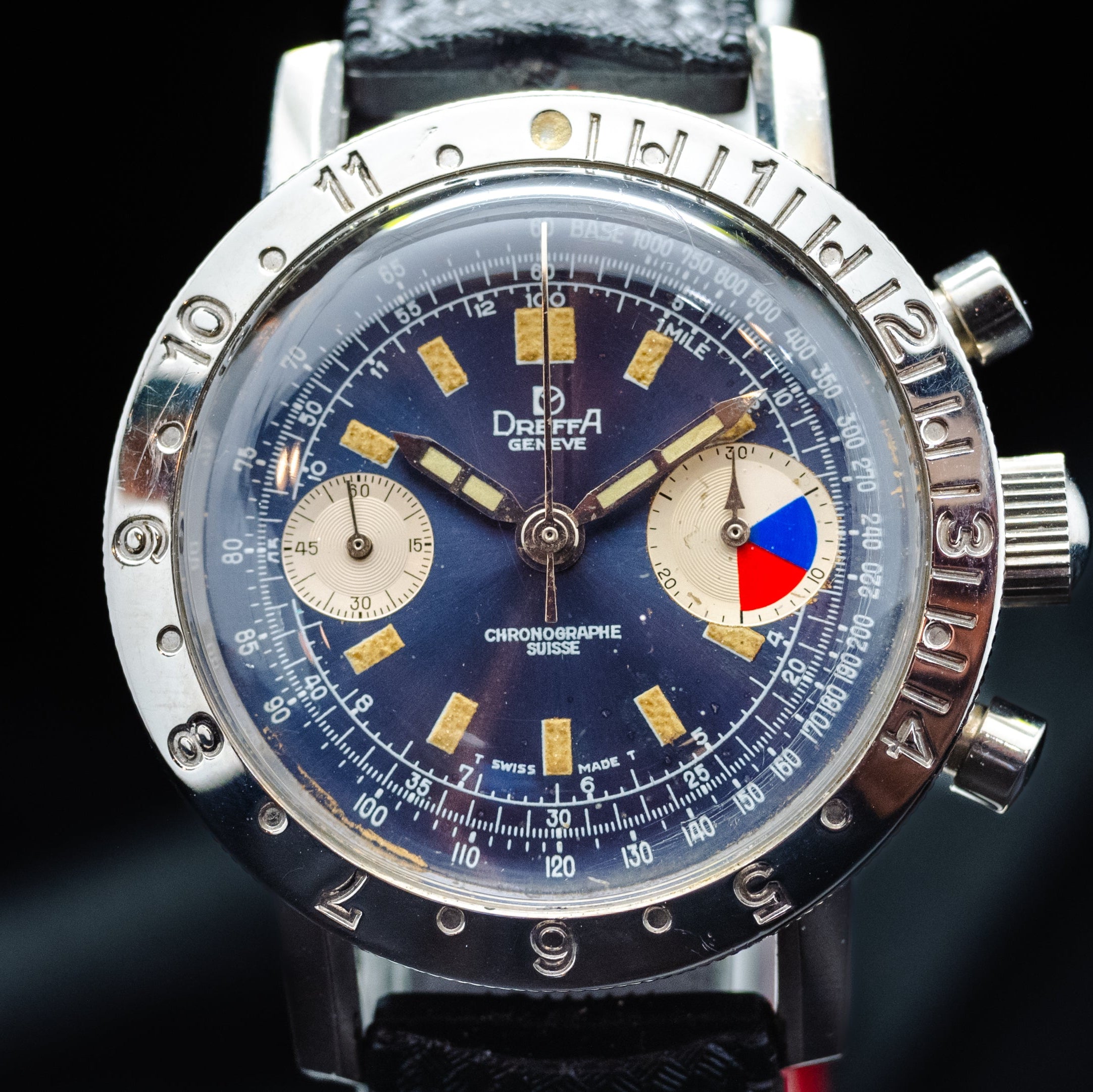 Chronographe Dreffa Etanche - L'Atelier du Temps
