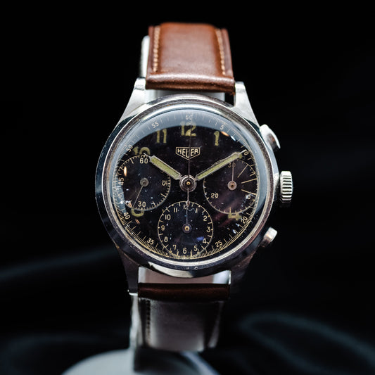 Heuer chronographe big eyes - L'Atelier du Temps