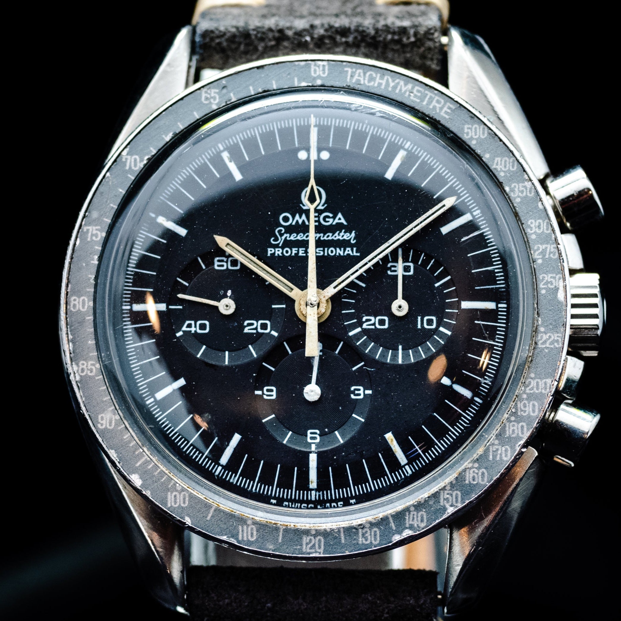 Omega Speedmaster 861 step dial full set - L'Atelier du Temps