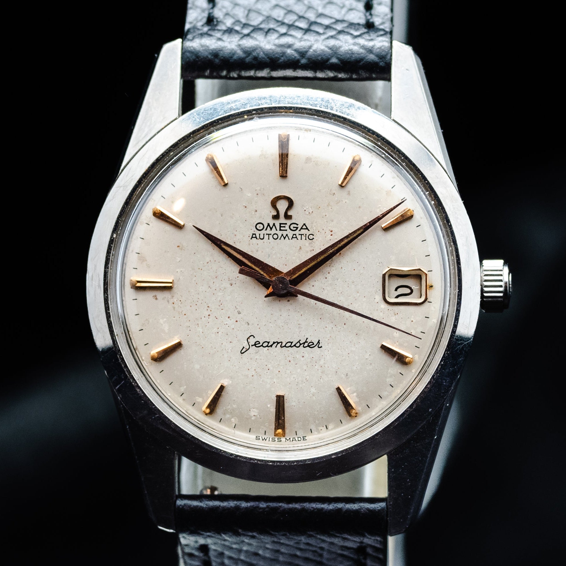 Omega seamaster date - L'Atelier du Temps