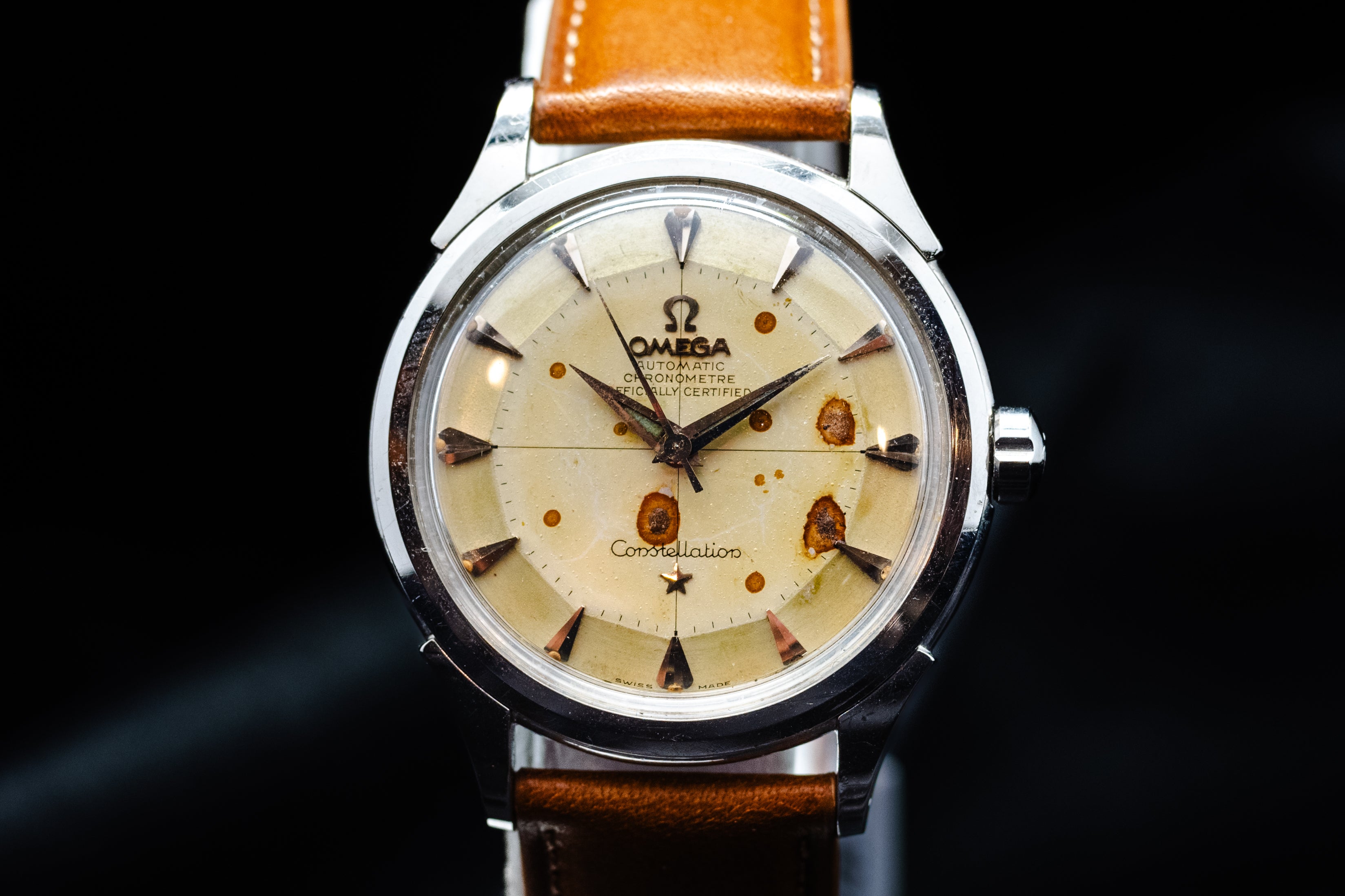 Omega constellation Pie Pan - L'Atelier du Temps
