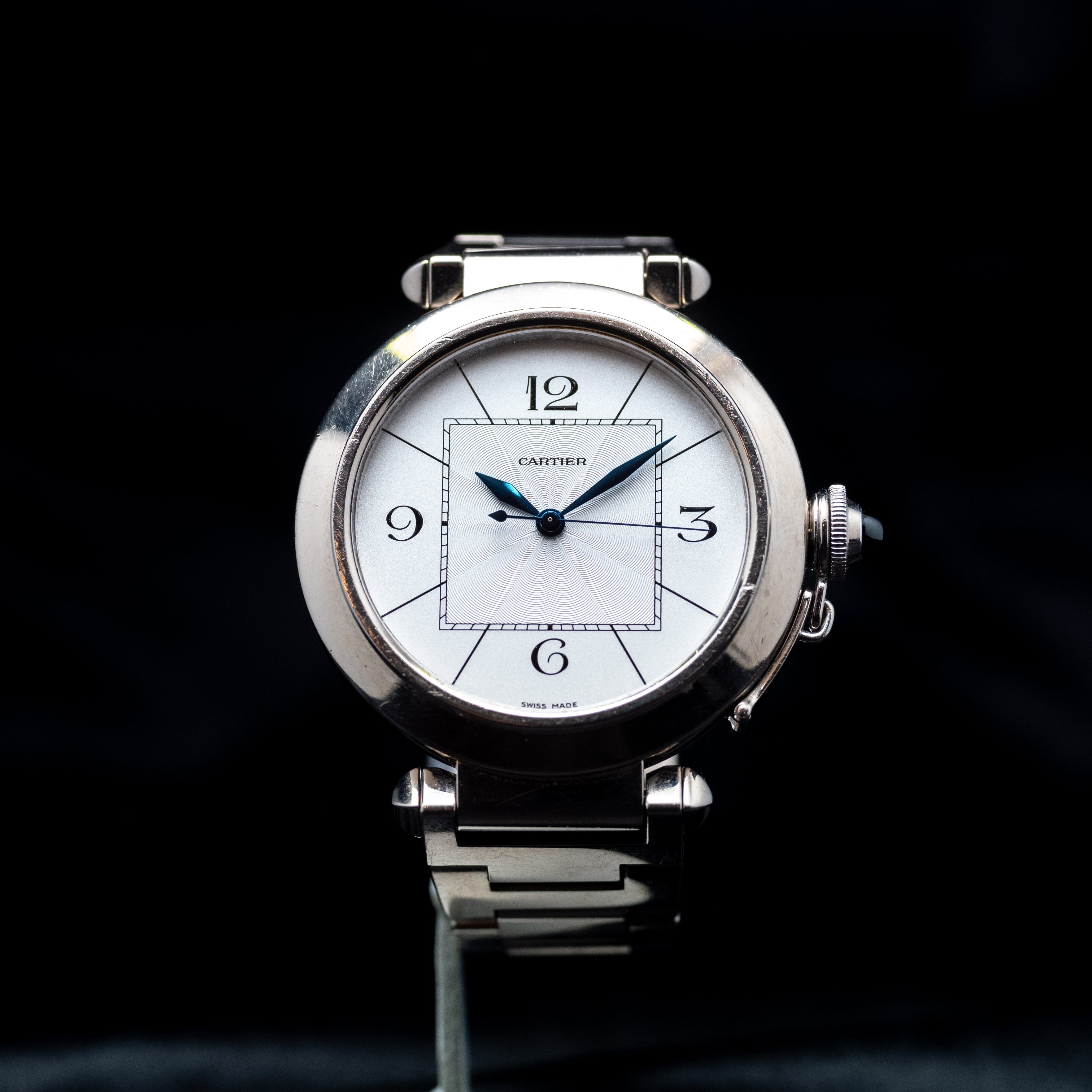 Cartier Pasha or blanc - L'Atelier du Temps