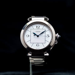 Cartier Pasha or blanc - L'Atelier du Temps