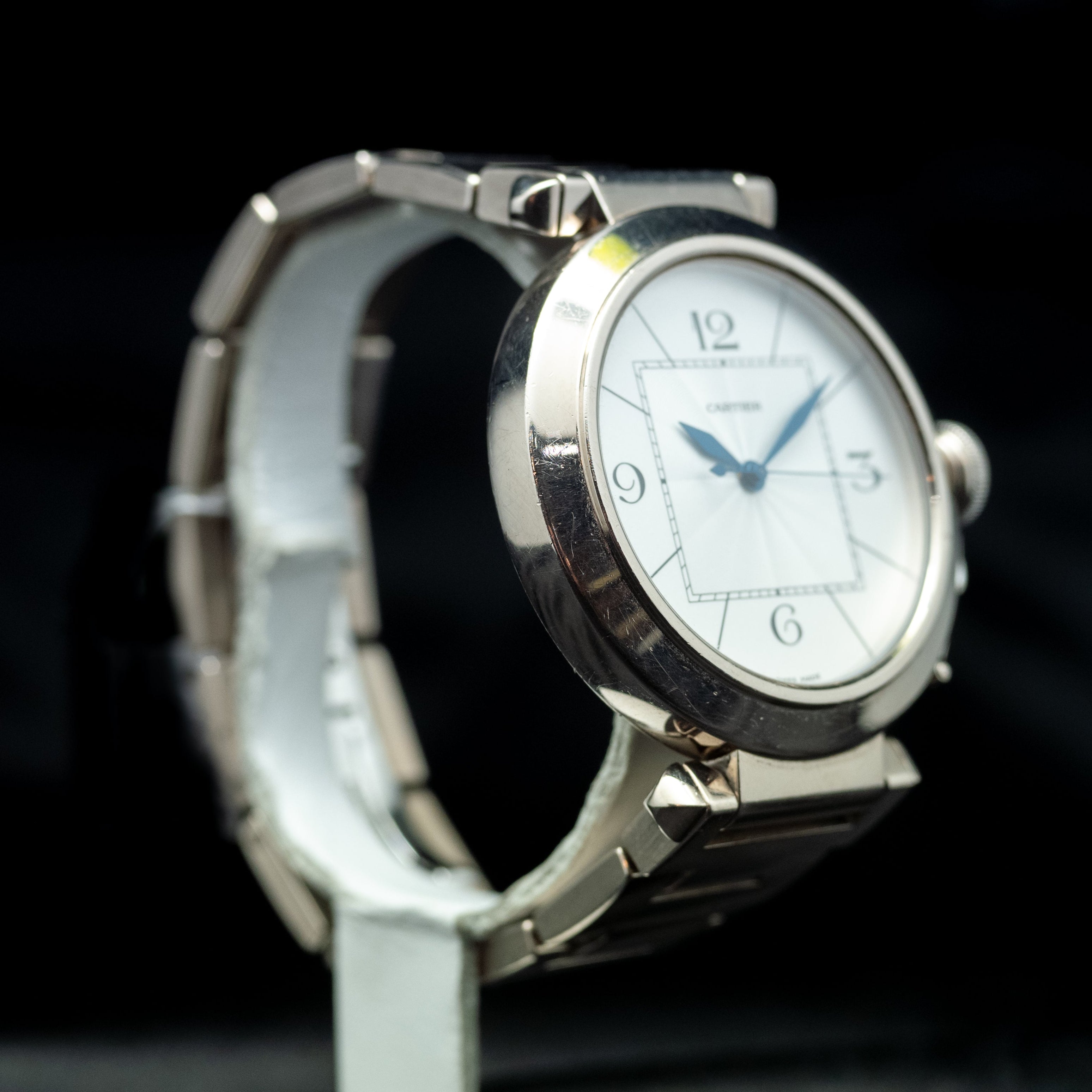 Cartier Pasha or blanc - L'Atelier du Temps