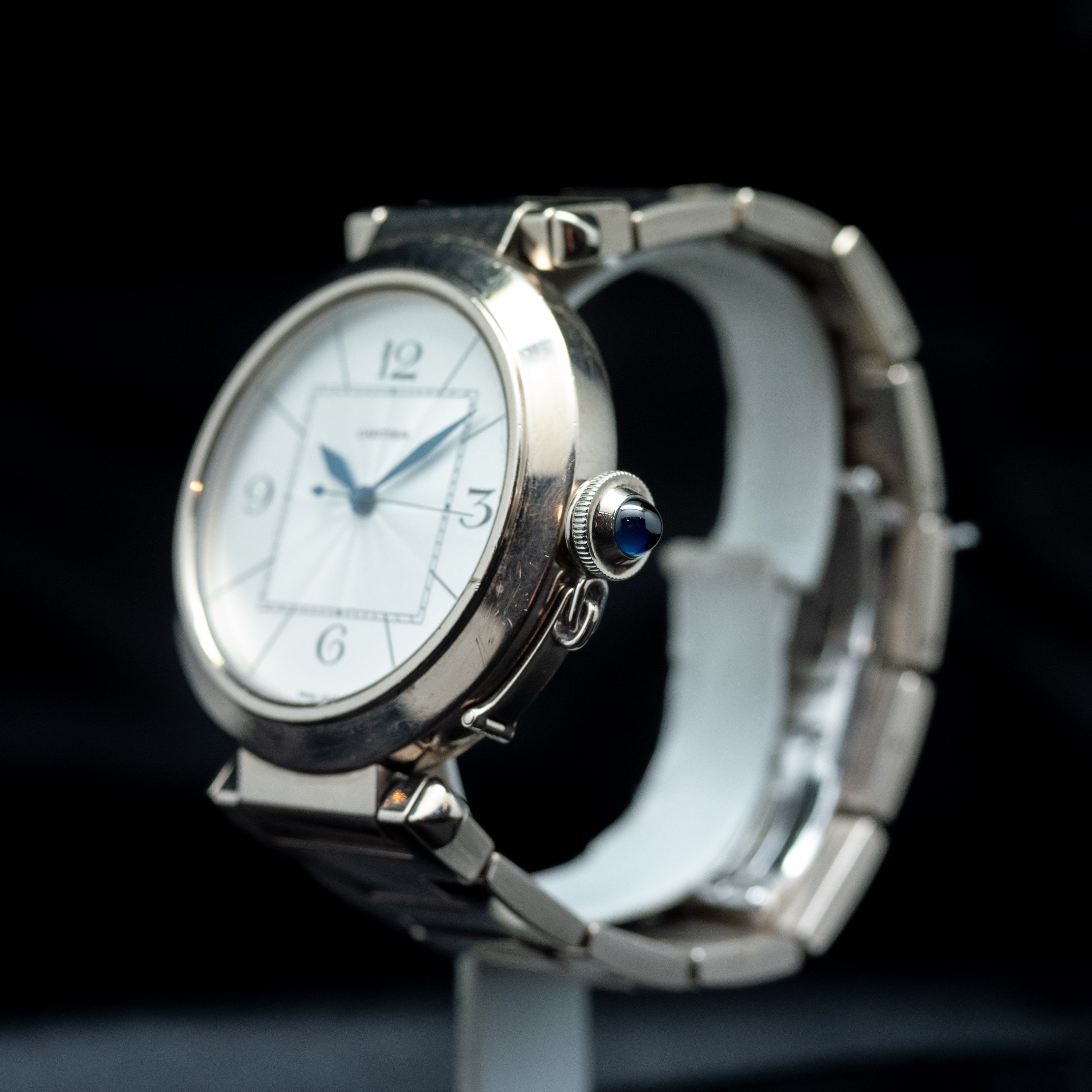 Cartier Pasha or blanc - L'Atelier du Temps