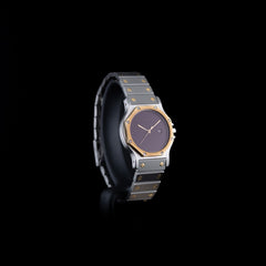 Cartier Santos Octogonal «Burgundy» (1980’s)