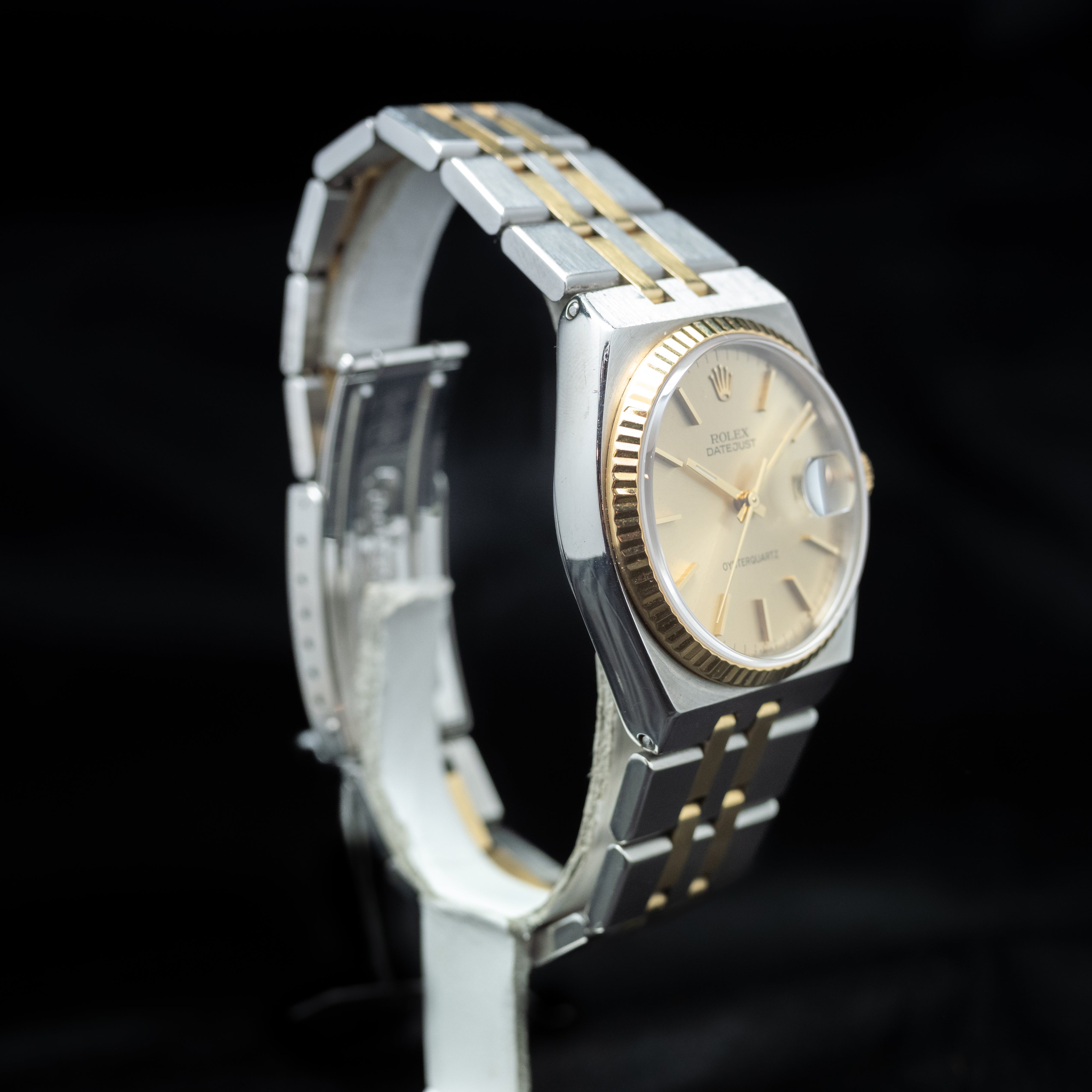 Rolex Datejust Oysterquartz or et acier ref.17013 - L'Atelier du Temps