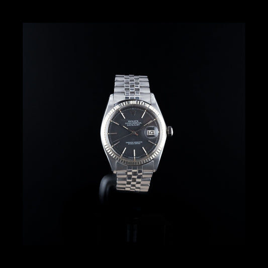 Rolex Datejust 1601 «Black Dial» (1969)