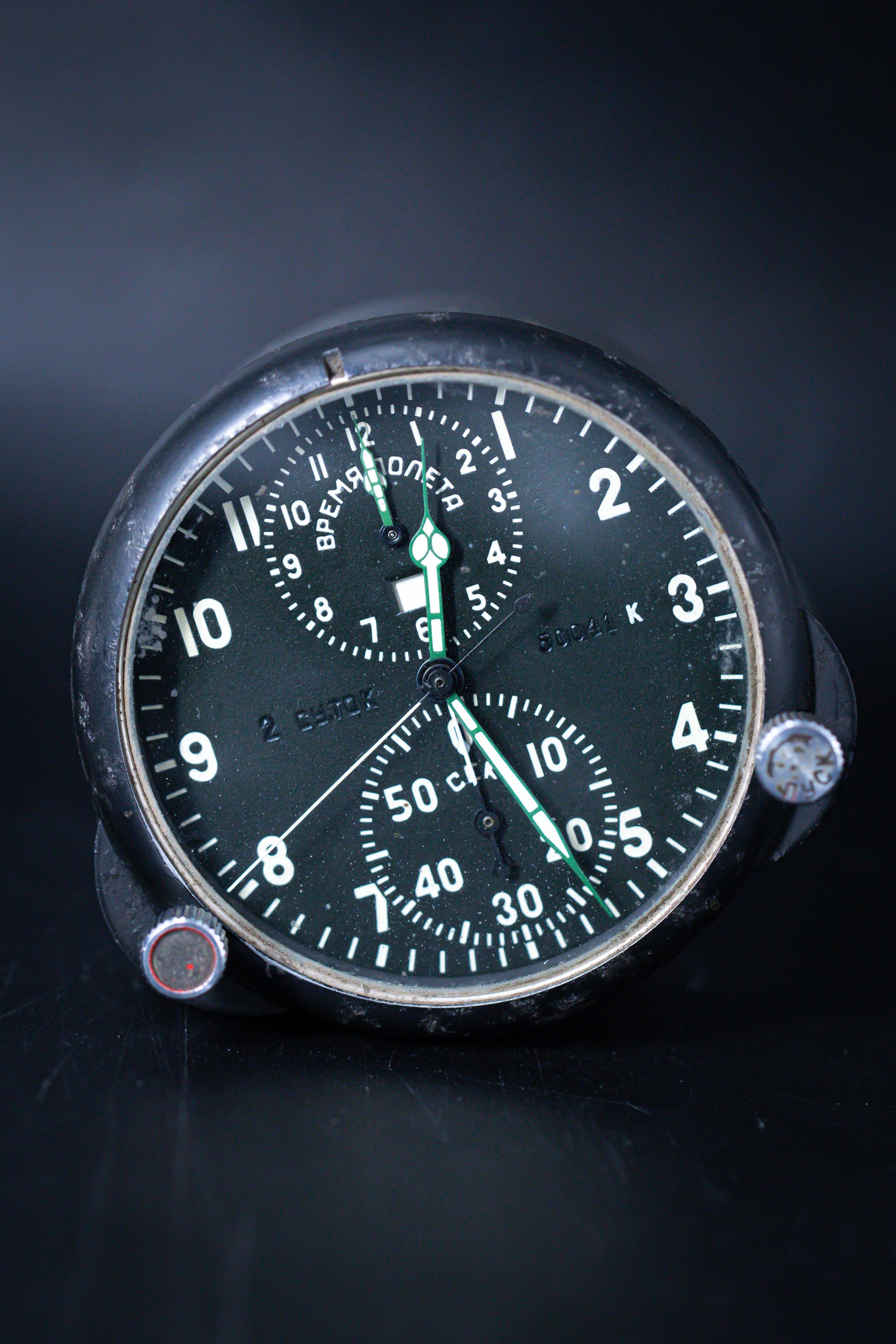 Chronographe de bord Mig29 - L'Atelier du Temps