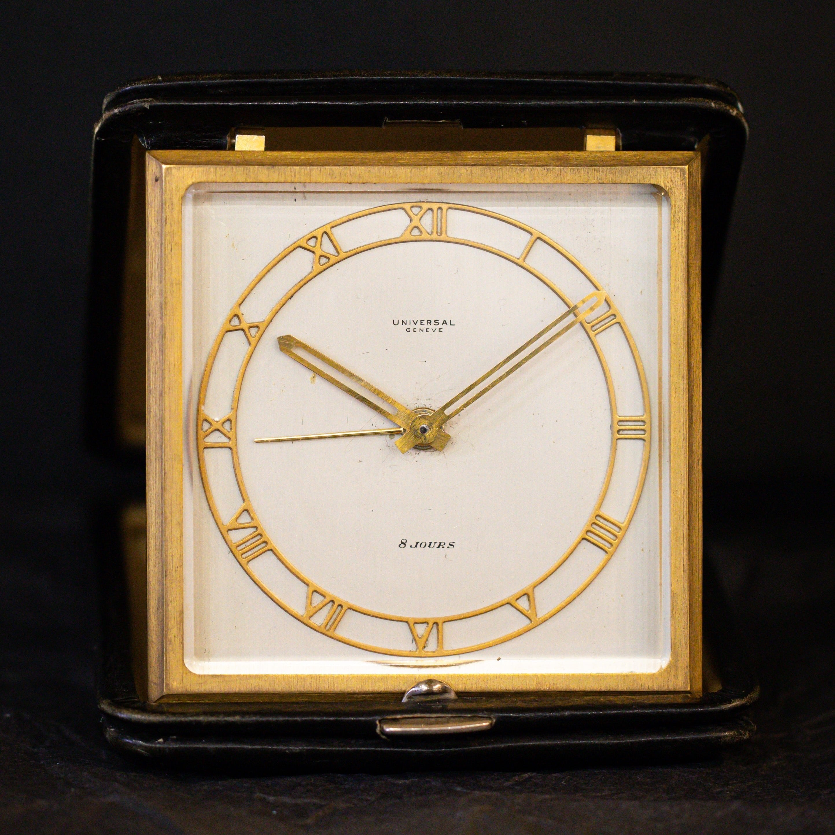 Pendulette de Voyage Universal Genève - L'Atelier du Temps