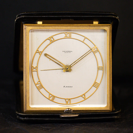 Pendulette de Voyage Universal Genève - L'Atelier du Temps