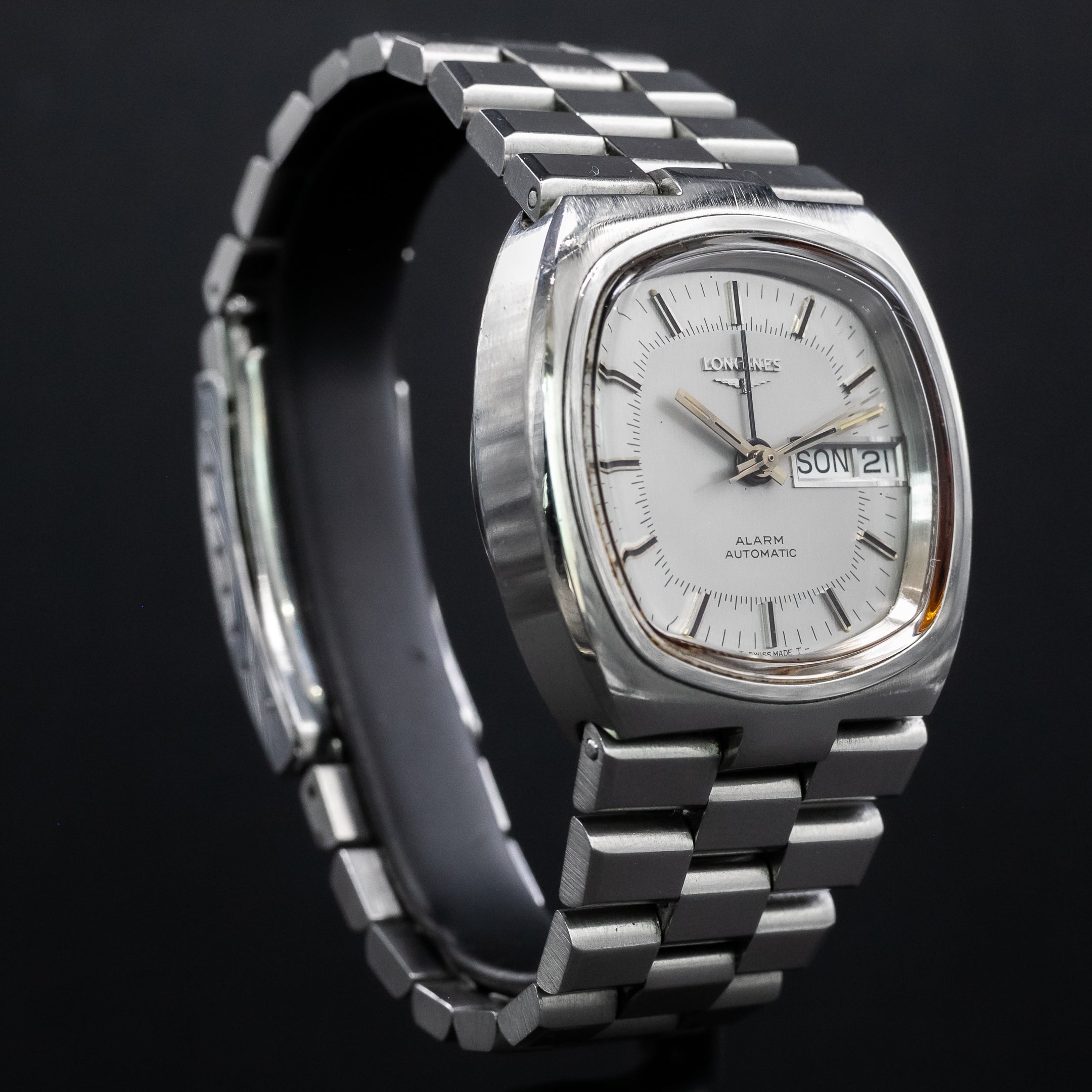 Longines Double Date Alarme - L'Atelier du Temps