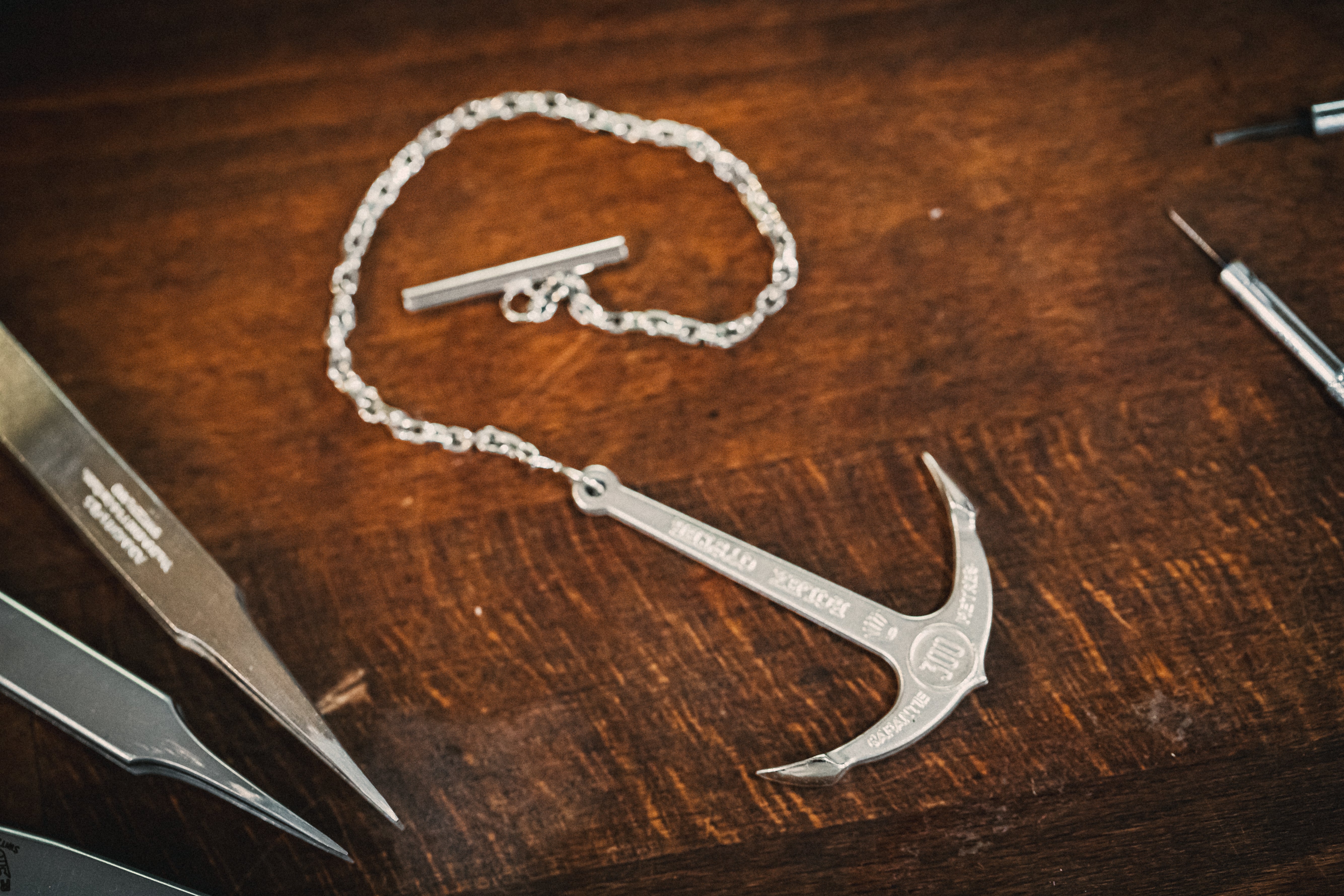 Cuillère en Argent et ancre Marine Rolex - L'Atelier du Temps