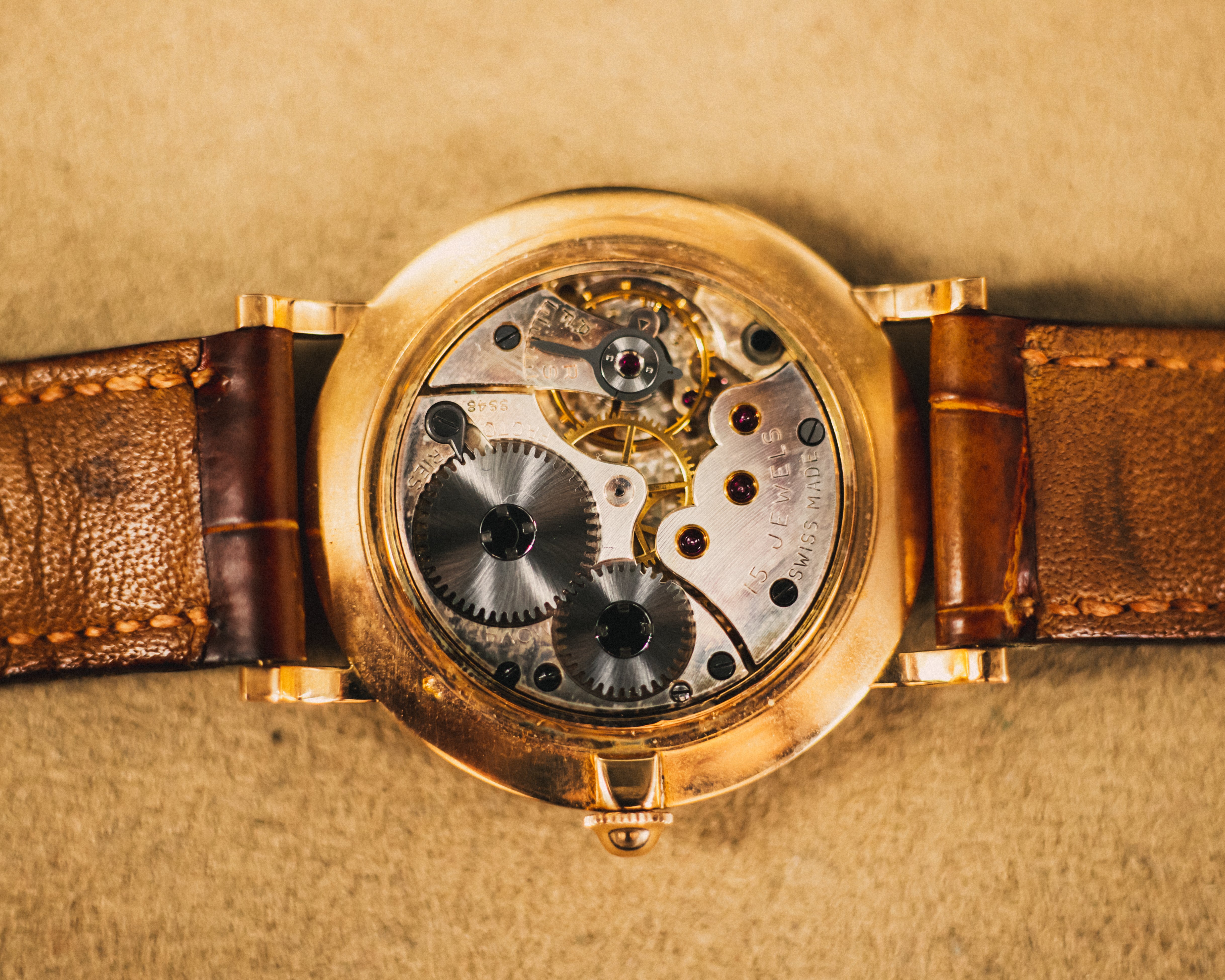 Movado Calatrava - Or Rose - L'Atelier du Temps