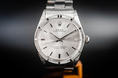 Rolex Oyster Perpetual Silver Dial - L'Atelier du Temps
