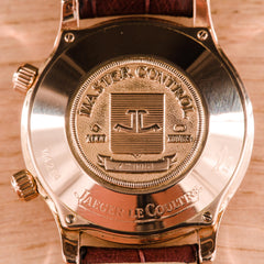 Jaeger LeCoultre Memovox Master Control Or Rose - L'Atelier du Temps
