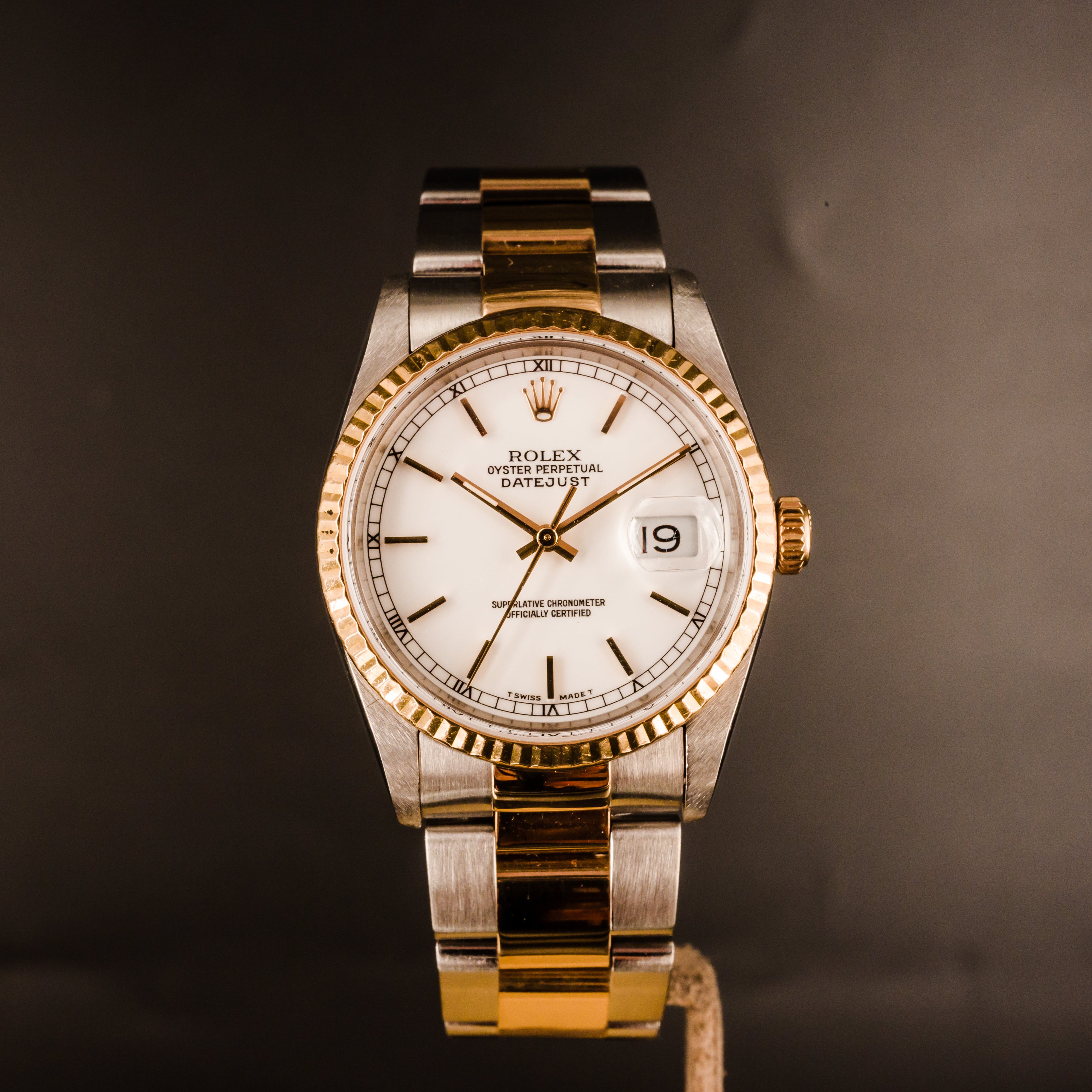 Rolex Oyster Perpetual Datejust Or Acier - Full set - L'Atelier du Temps